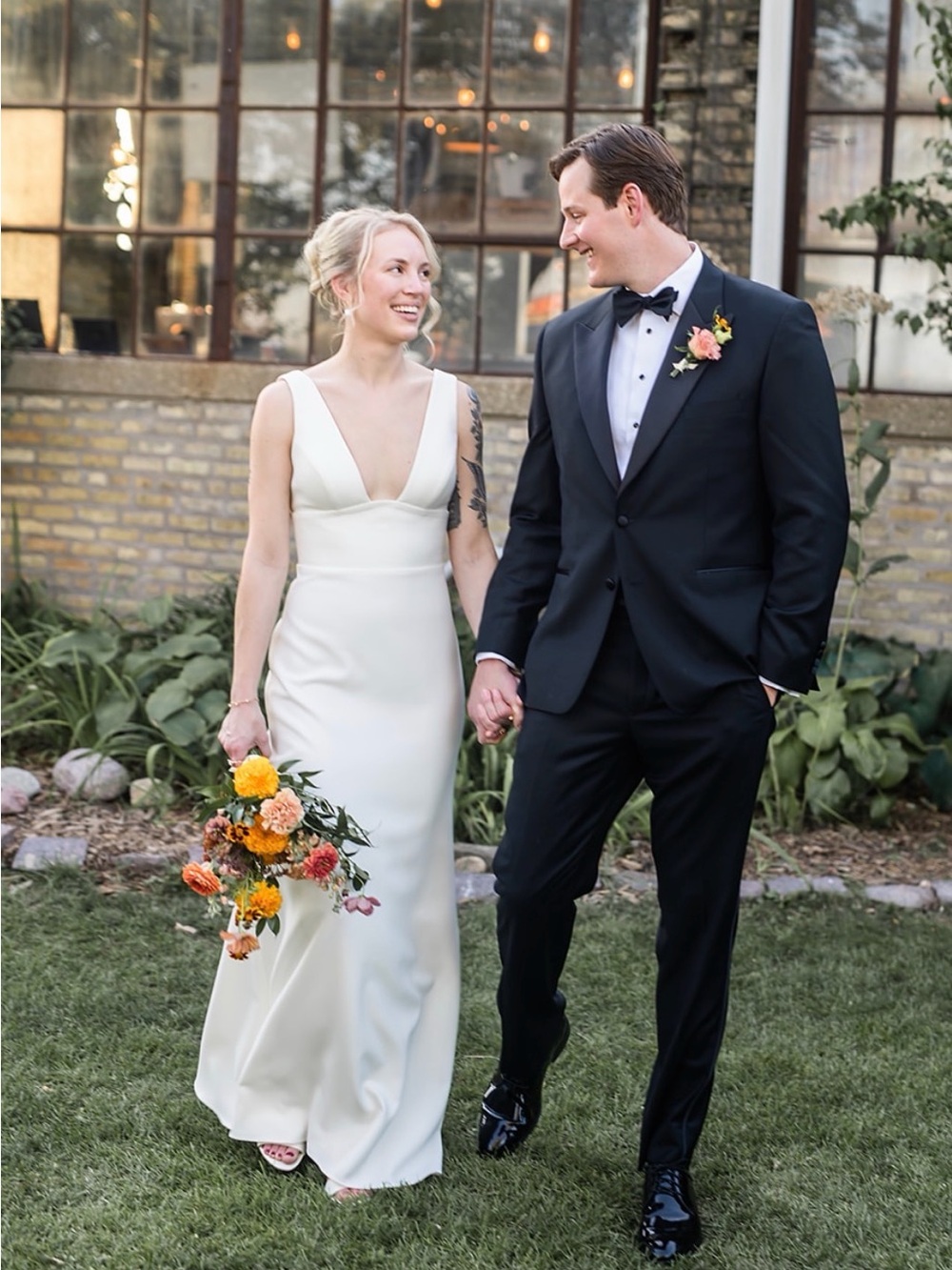 Vagabond Tess wedding dress, altered